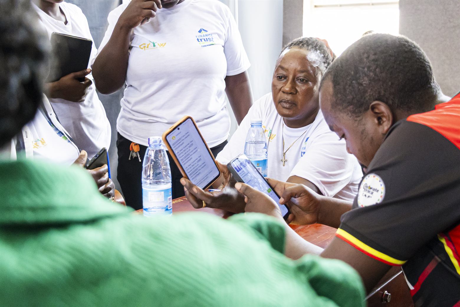 Hands-on guidance walking participants through practical savings, enterprise bookkeeping, and digital banking tools.